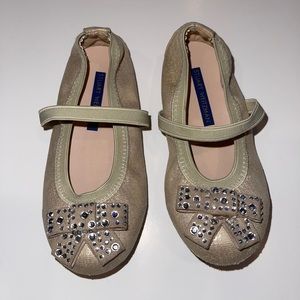 NWT Stuart weitzman toddler girls flats size 8
